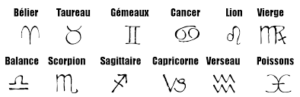 Astrologie, les douze signes astrologiques